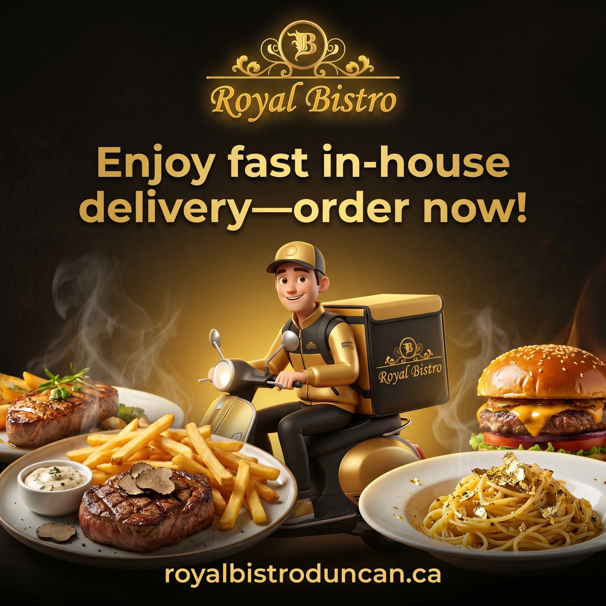Special offer at Royal Bistro Duncan