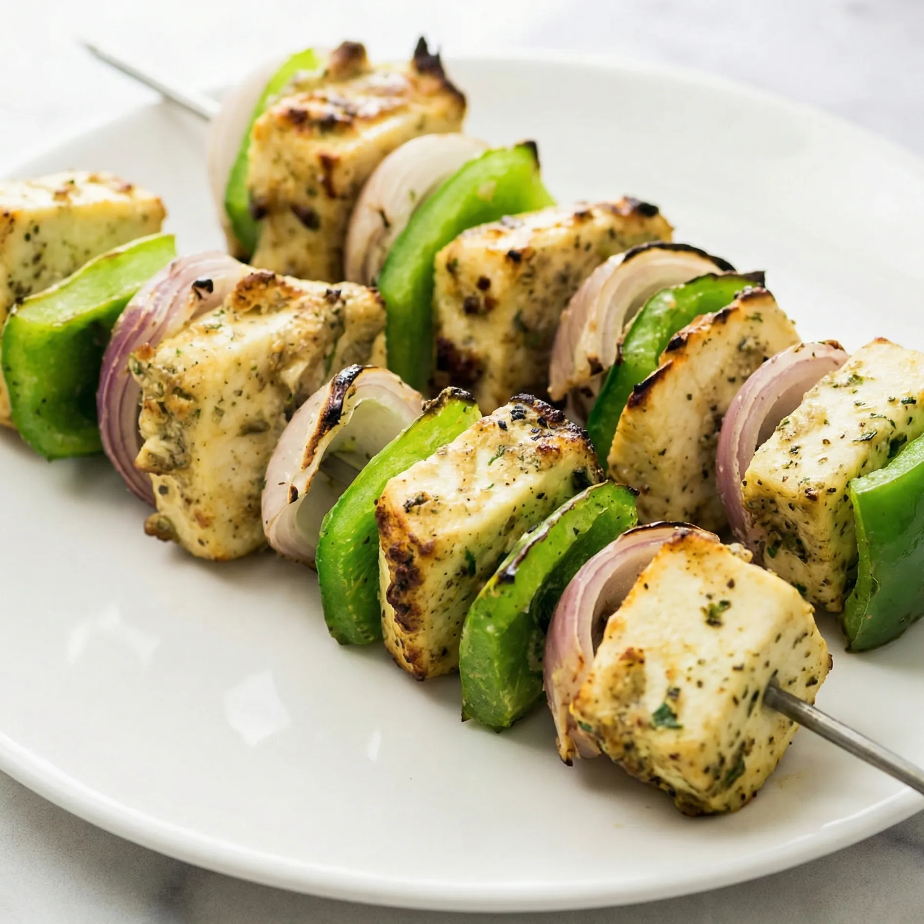 Malai paneer tikka at Royal Bistro Duncan BC - creamy marinated paneer grilled in tandoor